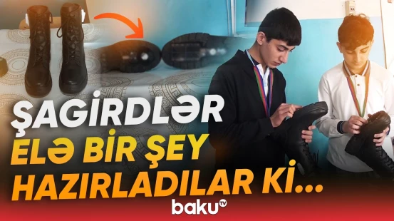 Lənkəranda şagirdlərin hazırladığı layihə qızıl medala layiq görüldü - Baku TV