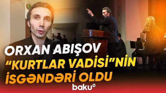 Teatrın kulisində maraqlı anlar | "Türk film musiqisi gecəsi"ndən görüntülər - Baku TV