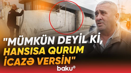 "Məhv ediblər, yerində də bunu tikiblər" | Sakinləri aldadıb qanunsuz iş görüblər? - Baku TV