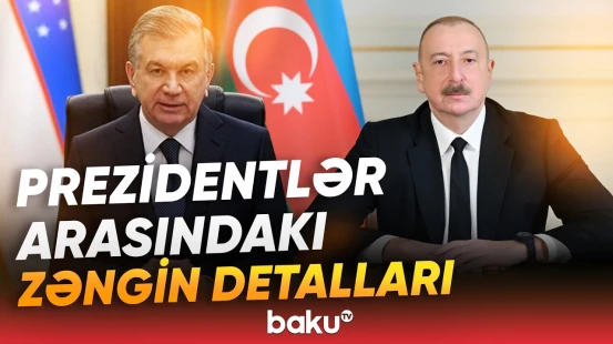 Azərbaycan və Özbəkistan prezidentləri arasında Yaxın Şərqlə bağlı müzakirə - Baku TV