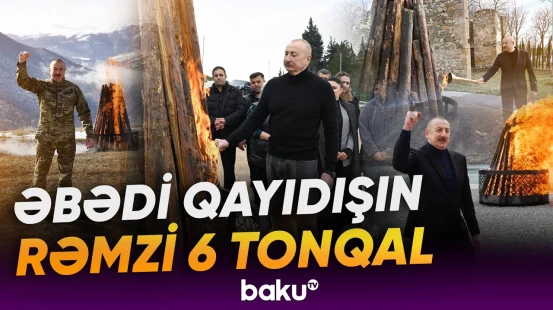 Qarabağdan həmrəylik alovu yüksəlir - Baku TV