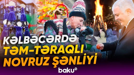Yerli sakinlər baharın gəlişini böyük coşğu ilə qarşıladılar - Baku TV