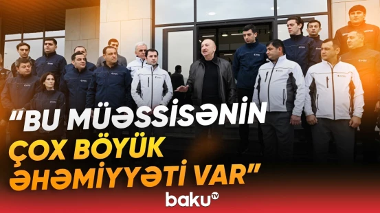 "Cənubi Qafqazın ən böyük təsərrüfatıdır" | Prezident yeni heyvandarlıq kompleksində - Baku TV
