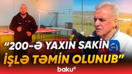 Şamaxıda heyvandarlıq kompleksi fəaliyyətə başlayıb - Baku TV