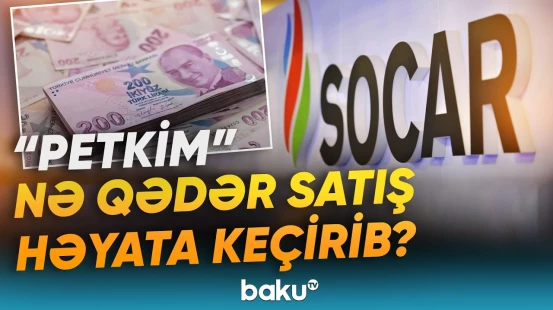 Səhmlərinin 51 faizi "SOCAR Türkiyə"yə aid olan "Petkim"in satış göstəriciləri - Baku TV