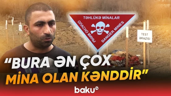 Ata yurdunu ziyarət edərkən minaya düşdü | Ağdamda bədbəxt hadisə - Baku TV