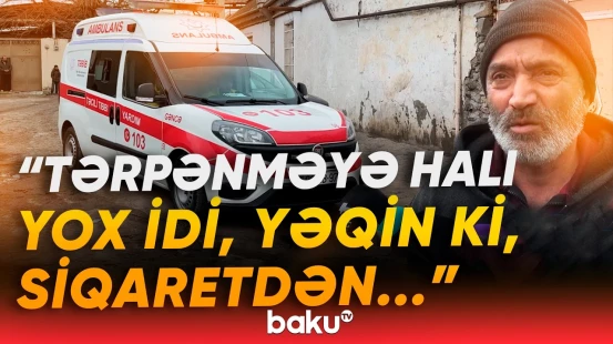 Gəncədə kişinin sonu görənləri dəhşətə gətirdi | "Heç kimlə işi yox idi, amma..." - Baku TV