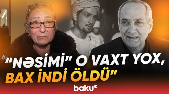 Fatma Mahmudova Rasim Balayevlə vida mərasimində - Baku TV