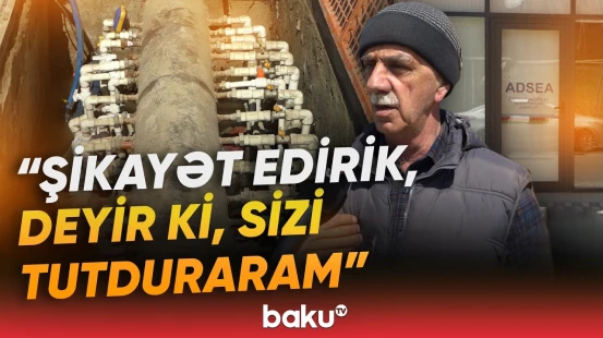 "Susuzuq, yayda heç olmayacaq" | Su idarəsi sakinlərin suyunu başqalarına satır? - Baku TV