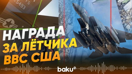 В Иране объявили награду за американского летчика сбитого истребителя - Baku TV | RU