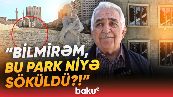 "Bu, icra hakimlərinin borcudur, amma..." | Bakıda təmiri yarımçıq qalan parklar - Baku TV