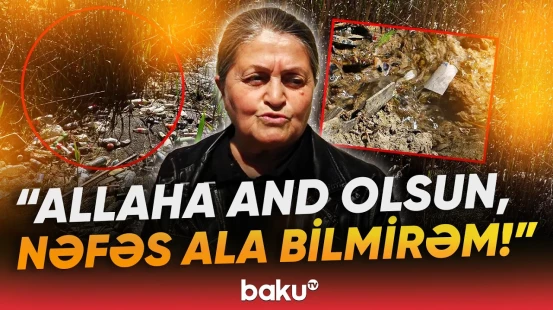 “Uşaq düşən kimi batdı” | Zığ qəsəbə sakinlərini bezdirən vəziyyət - Baku TV
