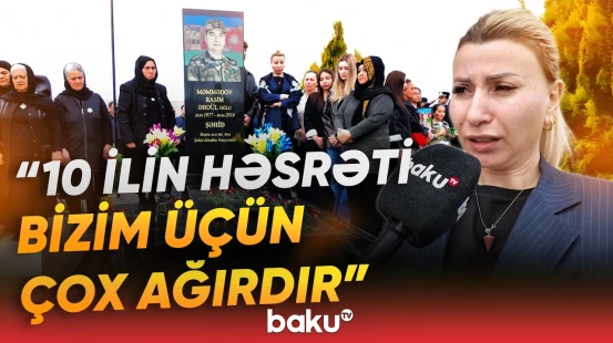 Naxçıvanda Aprel şəhidi Rasim Məmmədovun anım günü keçirilib - Baku TV