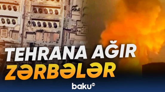 Üç hava limanı vuruldu | İranın hərbi obyektlərinə və texnikalarına hücum - Baku TV
