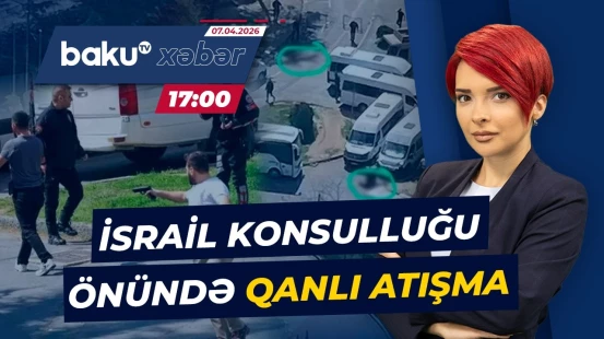 TƏCİLİ: İstanbuldakı İsrail konsulluğu qarşısında atışma oldu - Baku TV CANLI
