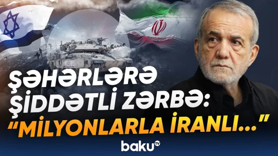 “Hizbullah”ın İsrailə raket zərbələri dünyaya səs saldı | Pezeşkiandan təcili mesaj - Baku TV