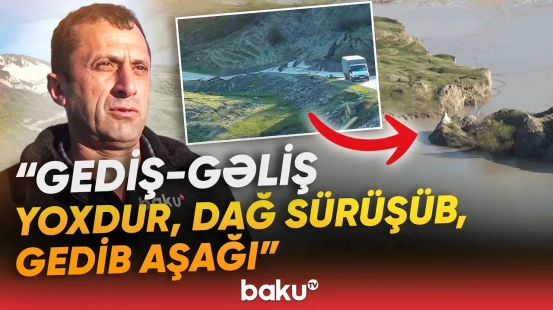 Qubada yeni alternativ yolun çəkilişinə başlanılıb - Baku TV