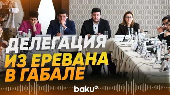 Хикмет Гаджиев встретился с делегатами гражданских обществ Армении и Азербайджана - Baku TV | RU