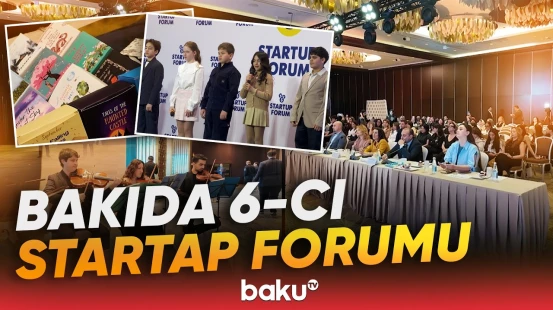 Bakıda sahibkarlıq sahəsində yeniyetmə və uşaqlar üçün nəzərdə tutulmuş forum keçirilib - Baku TV
