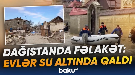Dağıstan və Çeçenistanda fövqəladə vəziyyət | 700-dən çox texnika cəlb olundu - Baku TV