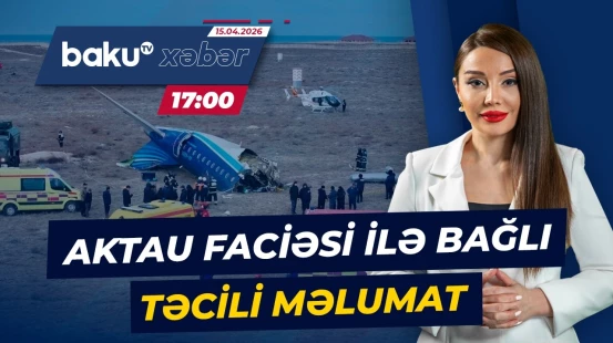 Qəzaya uğrayan AZAL təyyarəsi ilə bağlı vacib bəyanat - Baku TV CANLI