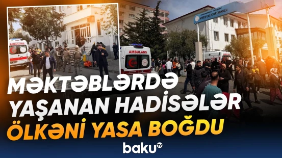 Türkiyədə məktəblərdəki faciəvi hücumlardan sonra nələr yaşandı? - 83 nəfər saxlanıldı - Baku TV