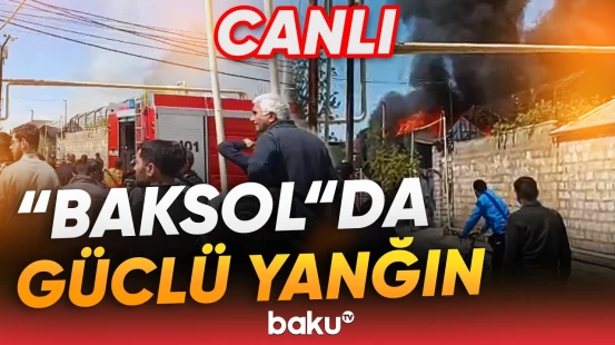 Binəqədidəki güclü yanğında ölənlər var | FHN hadisə yerində - Baku TV CANLI