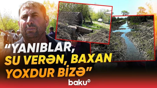 "Necə yaşayım mən?!" - Sakinlər təngə gəldi: "Köhnə nasoslardır, rəngləyib deyirlər ki..." - Baku TV