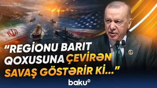 "Buna icazə verilməməlidir!" - Ərdoğanın çıxışı alqışlarla qarşılandı - Baku TV