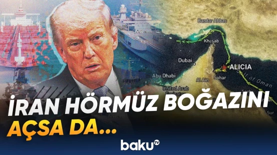 İran Livanla bağlı atəşkəs fonunda Hörmüz boğazını ticarət gəmiləri üçün açdı - Baku TV