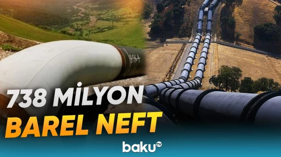 Bakı-Supsa ilə nəql olunan neftin ümumi həcmi - Baku TV