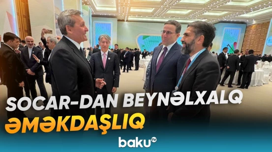 Rövşən Nəcəf Qazaxıstanda baş tutan görüşdə iştirak edib - Baku TV