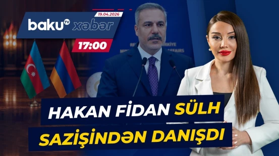 Sülhün tezliklə imzalanacağına ümid edirik | Hakan Fidan - Baku TV CANLI