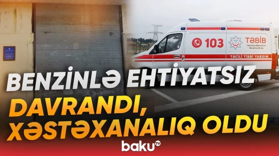 Lənkəranda maşın təmiri sexində partlayış: xəsarət alan var - Baku TV