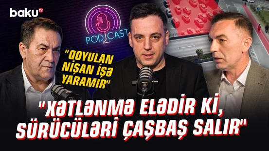 Bakıda qəza ocağına dönən yollar | "Oradan qanunu pozmadan keçmək çox çətindir" - NECƏ OLMALIDIR?