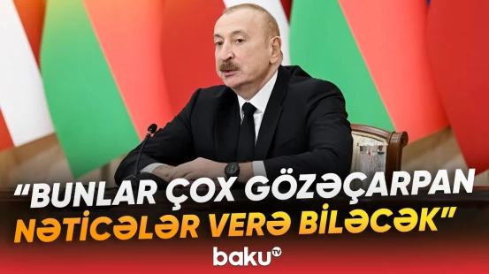 Prezident Azərbaycan və Latviya arasındakı əməkdaşlığın önəmindən danışdı - Baku TV