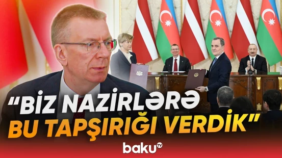 Latviyadan Qarabağın bərpasına dəstək | "Bu, bütün dünya üçün önəmlidir" - Baku TV
