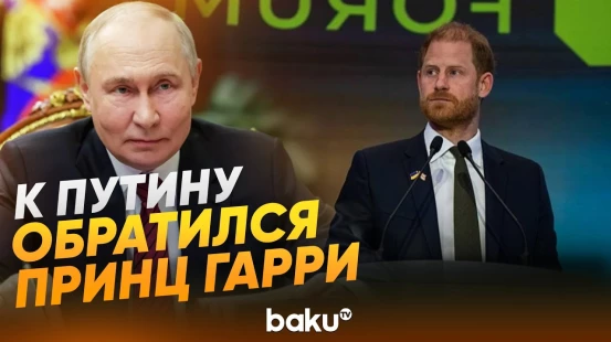 Принц Гарри выступил на Киевской конференции по безопасности - Baku TV | RU