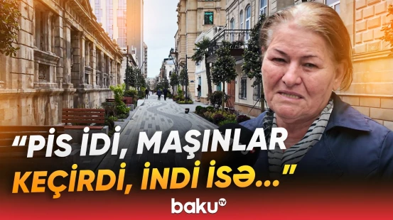 Qış Parkı ilə Fəvvarələr Meydanını birləşdirən yol artıq bu vəziyyətdədir | "Sanki parkdır"