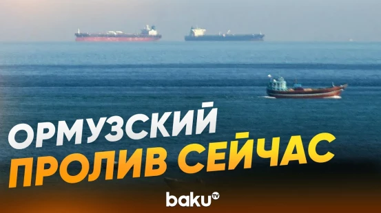Суда в водах близ Ормузского пролива - Baku TV | RU