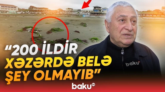 Sahildə ev tikənlərə xəbərdarlıq: Ciddi təhlükə var? - “Xəzərin məkanına girmək olmaz” - Baku TV