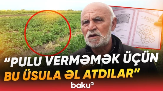 Ağcabədidə sakinlərin torpağı qeydiyyata alınmır | Aidiyyəti qurumdan açıqlama - Baku TV