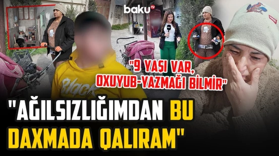 Küçələrdə qab yığıb sataraq oğluna baxan ana - ARZUNUN VAXTI