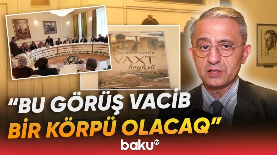 Özbəkistan Yazıçılar Birliyinin nümayəndə heyəti ilə görüş keçirildi - Baku TV