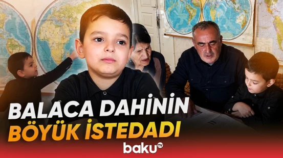 7 yaşlı Səid fitri istedadı ilə hər kəsi heyrətləndirdi - Baku TV