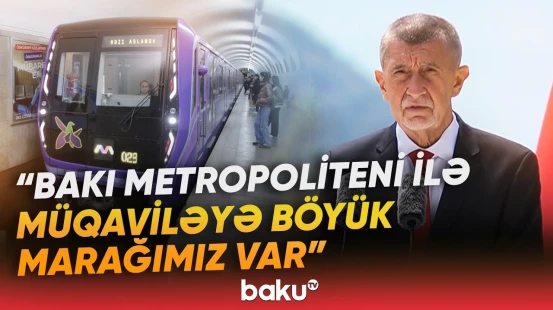 Azərbaycanda istehsala başlamağa hazırıq | Andrey Babiş - Baku TV