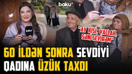 "Onsuz heç 1 saat yaşamaq istəmirəm" | 60 ildir evli olan nənə-babanın brilyant toyu - ARZUNUN VAXTI