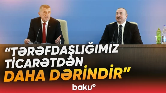 Çexiya və Azərbaycan münasibətləri: İqtisadi tərəfdaşlıqda yeni mərhələ - Baku TV