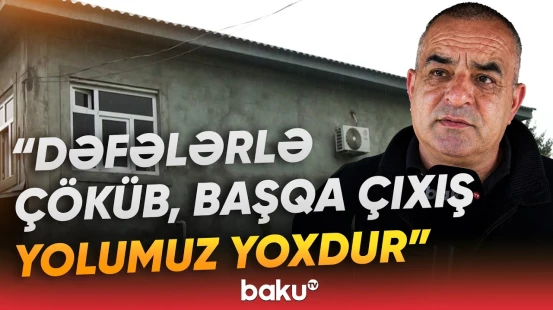 “Hamısı çatladı” | Çernobıl əlili çarəsiz halda: “Gecə evdən səs gəlir, sanki zəlzələdir” - Baku TV