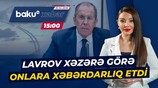 Rusiya XİN başçısından Xəzər dənizindəki limana hücumla bağlı sərt açıqlama - Baku TV CANLI